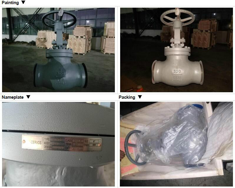 handwheel operated globe valve