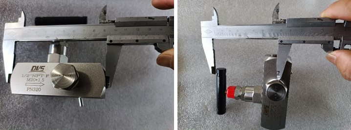 Lever, DN15 PN320 Needle Valve, FNPT, Body SS316, ASME B16.34