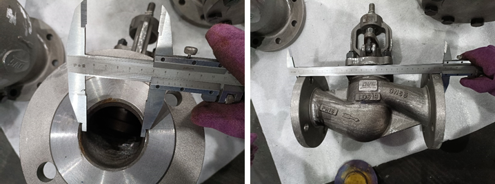 DN65 PN16 Cast Steel Globe Valve 
