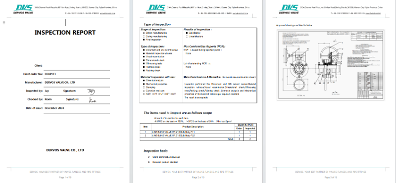 Swing Type Blind Valve