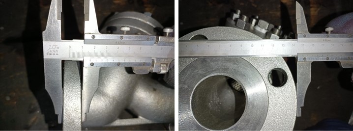 Y-Type Strainer Dimension Inspection