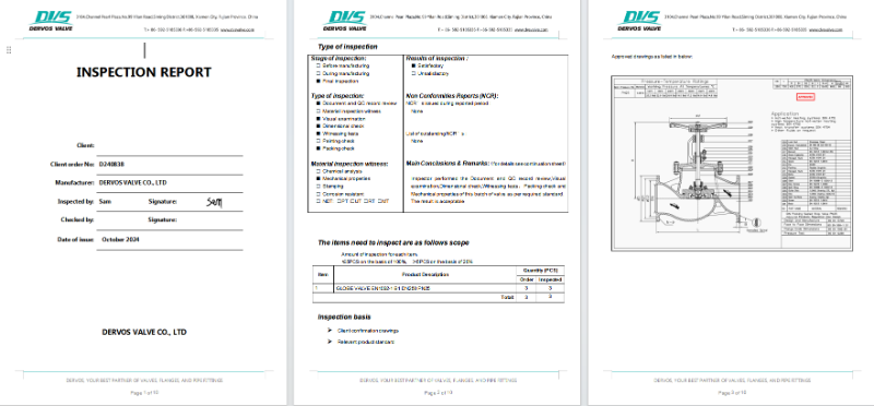 Nameplate, Marking and Packing