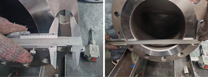 Sealed Stop Valve Dimension Inspection