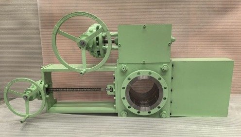 sliding blind valve