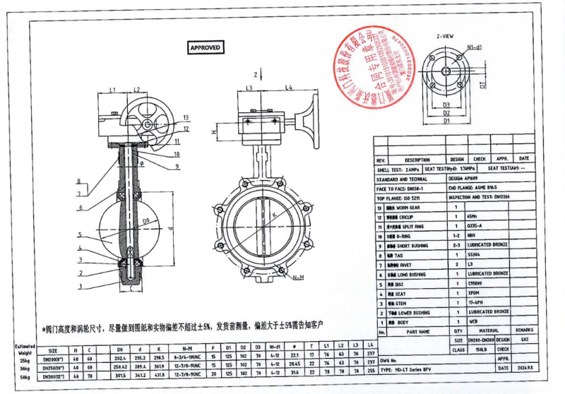 Concentric Butterfly Valve