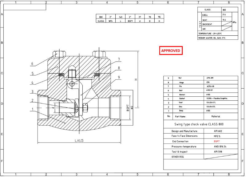 Swing Check Valve