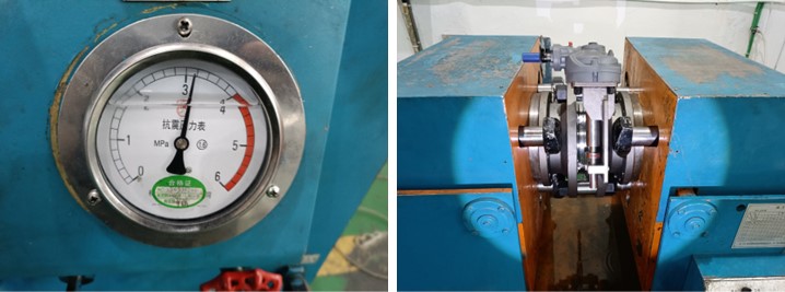 API 598 pressure testing for Class 150 line blind valve API 598 pressure testing for Class 150 line blind valve