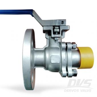 JIS 2 Piece Floating Ball Valve RF×NPT 25A 16K