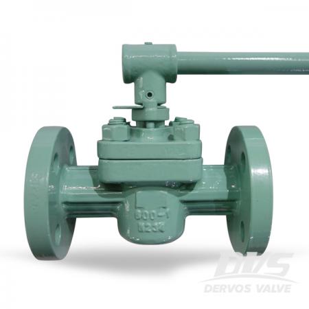 API 599 soft seat plug valve WCB 1 Inch Class600