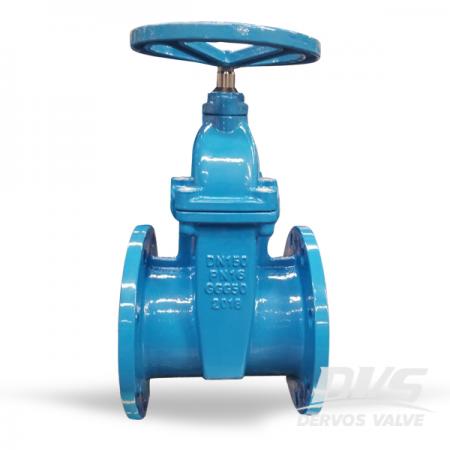 DN200 PN10 Resilient Gate Valve Non-rising Stem, RF