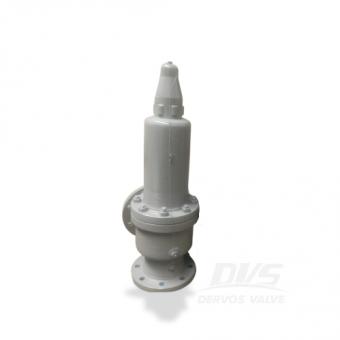 DN100 PN16 A41H-16C Spring Loaded Safety Valve RF WCB