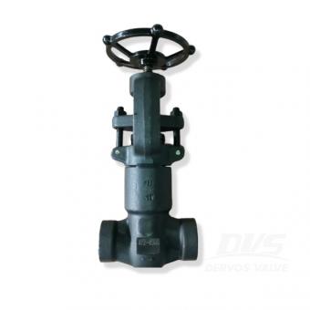 1 1/2 inch pressure-sealed globe valve 1500LB SW OSY