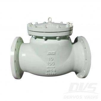 10 150LB Swing Check Valve, RF Connection, Body WCB, API 6D