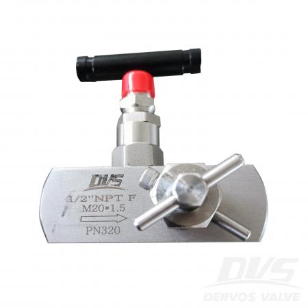 Lever, DN15 PN320 Needle Valve, FNPT, Body SS316,