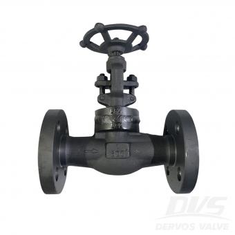 RTJ, 1 600LB Forged Steel Globe Valve, Body LF2, API602