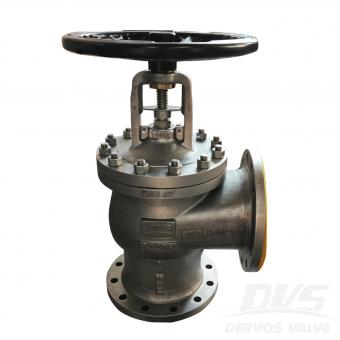DN200 PN16 Bellow Seal Globe Valve, RF, Body 1.4408