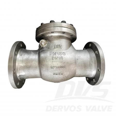 DN150 PN16 Swing Check Valve Body GP240GH EN1092-1 B