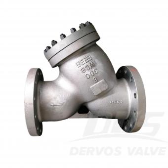 8”300LB Cast Steel Y Type Strainer WCB RF