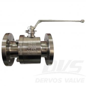 DN50 PN40 Forged Floating Ball Valve Body F304 ISO 17292 RF