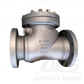8 Inch 300LB Cast Steel Swing Check Valve Body WCB API 6D