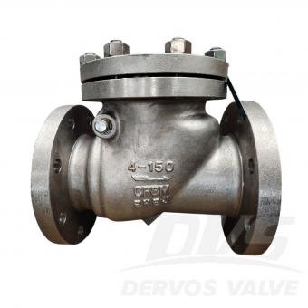 4 Inch 150LB Cast Steel Swing Check Valve Body CF8M API 6D
