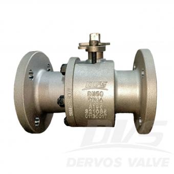DN50 PN16 Forged Floating Ball Valve ASTM A105 RF