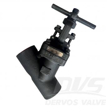 2 1500LB Y-Globe Valve A105N API602 Handle
