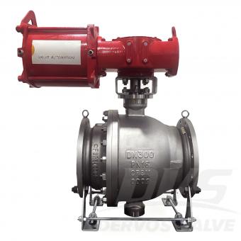 Cast Steel Trunnion Mounted Ball Valve