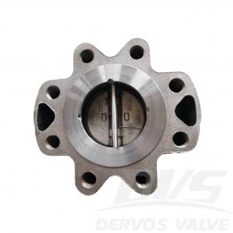 10 300LB Dual Plate Wafer Type Check Valve WCB RF API594