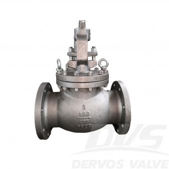 6 150LB Carbon Steel Globe Valve LCC RF BS 1873