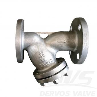 2 150LB Duplex Stainless Steel Y Type Strainer ASME B16.34 RF