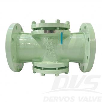 DN150 PN40 Straight Through Sight Glass, Flanged EN1092-1 Type B, Body WCB