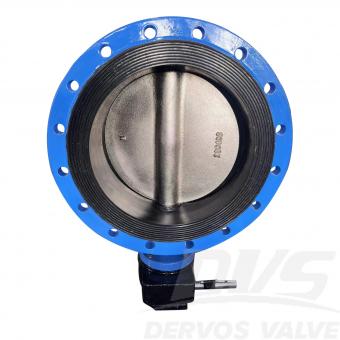 DN350 PN10 DL Series Flanged Concentric Butterfly Valve API609