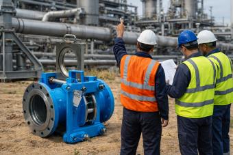 Swing Type Line Blind Valve