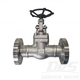 Straight Flange Globe Valve DN40 PN160 F304 BS 5352