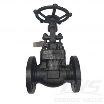 Forged Steel Flange Globe Valve 1-1/2 150LB RF A105N API602
