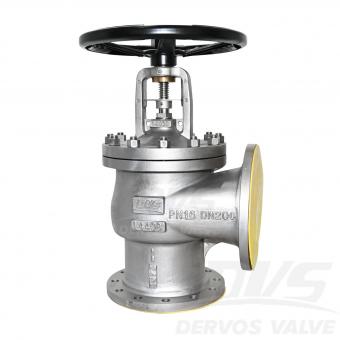 Bellows Sealed Globe Valve PN16 DN200 EN 13709 HandWheel