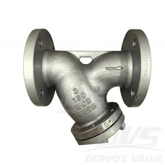 Cast Steel Y Type-Strainer 3 300LB WCB ASME B16.34