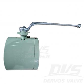 Floating Ball Valve DN50 PN40 A105 ISO17292 Lever Operated