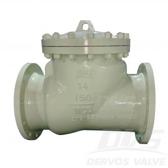 Swing Check Valve 14 150LB WCB BS 1868