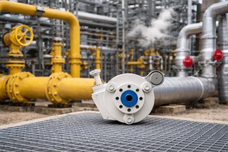 Line blind valve for 520°C steam pipeline isolation, Russian project – zero leakage over 12 months