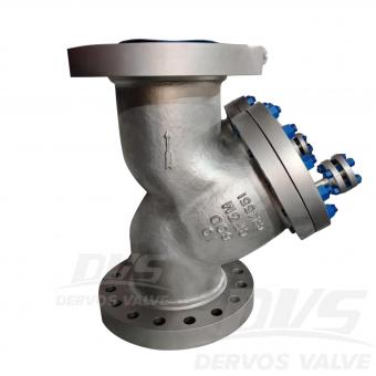 Y-type Strainer 10 600LB CF3M ASME B16.34