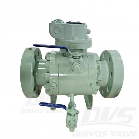 Trunnion-mounted Ball Valve DN100 PN160 A105 EN1092-1 D
