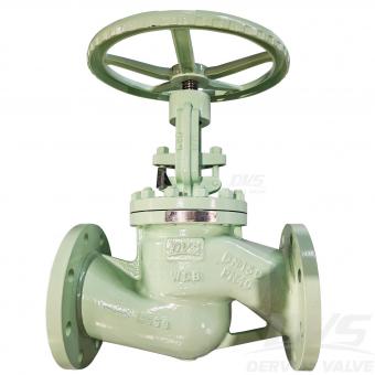 Cast Steel Globe Valve DN150 PN40 WCB Handwheel
