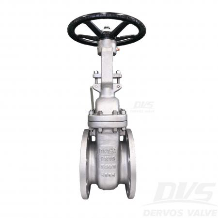 Stainless Steel Gate Valve DN150 PN10 1.4571 EN 1984