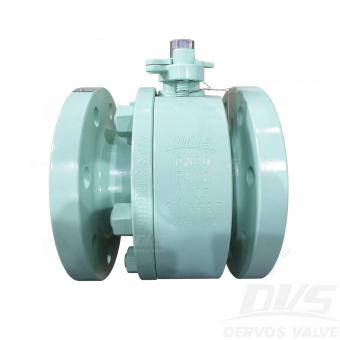 Forged Floating Ball Valve DN80 PN40 A105 Lever ISO 17292