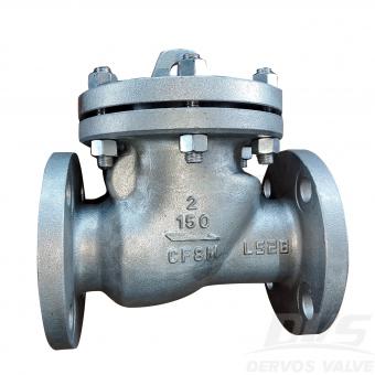 Swing Check Valve 2 150LB CF8M API 6D