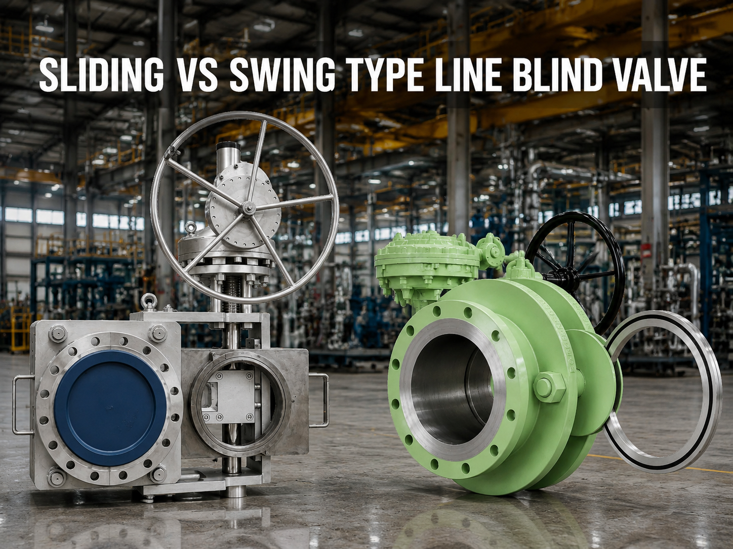 Sliding vs Swing Type Line Blind Valve: How to Choose the Right Design for Pipeline Isolation