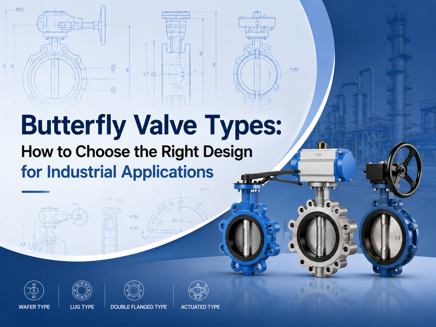 Butterfly Valve Types: How to Choose the Right Design for Industrial Applications