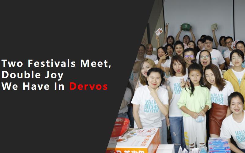 Two Festivals Meet, Double Joy We Have In Dervos